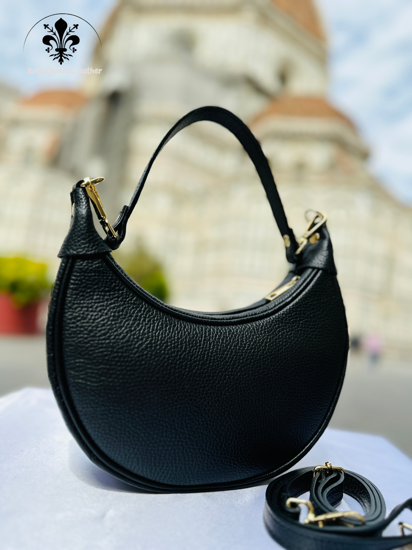 Best Italian Classic Handcrafted Leather Bag for Women | Elegant Shoulder & Crossbody Purse from Italy